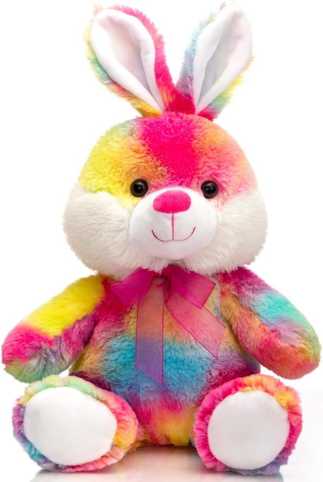 My granddaughter asked for a rainbow bunny and this was perfect!