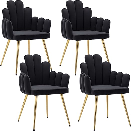 I really love these chairs. They are very solid feeling, beautiful, and super comfy. Im using them at my dining room table and they are absolutely perfect.