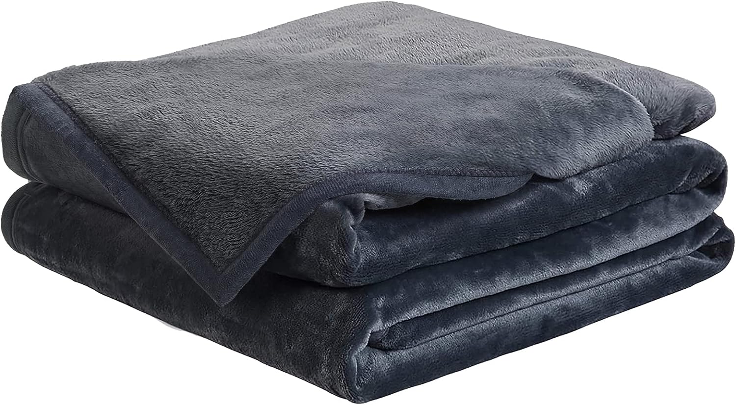 Very nice blanket. Soft, size is good, not too heavy but enough to keep you warm. Color dark grey was perfect