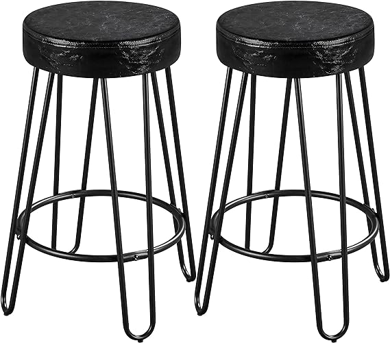 We bought these stools to replace some very old ones at our private club. Everyone really liked them. They are sturdy, a great height, and comfortable. A couple of people asked where we found them and they are also going to order them for their home. They also came very quickly.