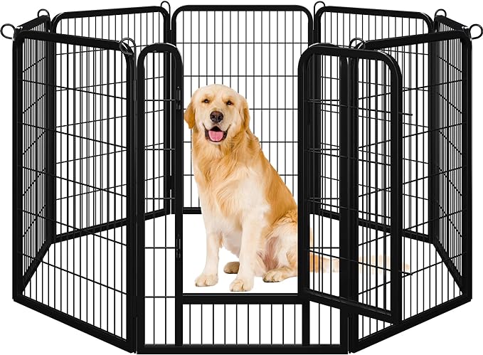 Yaheetech Dog Playpen Outdoor, 8 Panel Fence 40