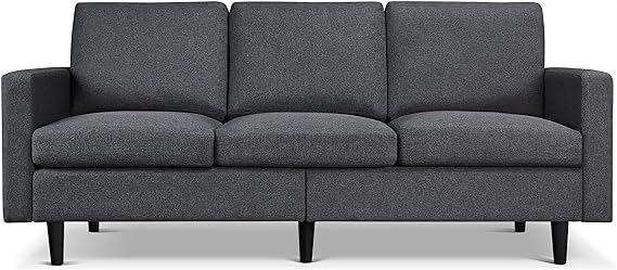 I don't think you'll find a better couch for the price. It was easy to set up and it looks nice. It has two weaknesses, both of which can be resolved with additional products:- The seating support is not great. You can fix that with an under-cushion board. I bought the 21