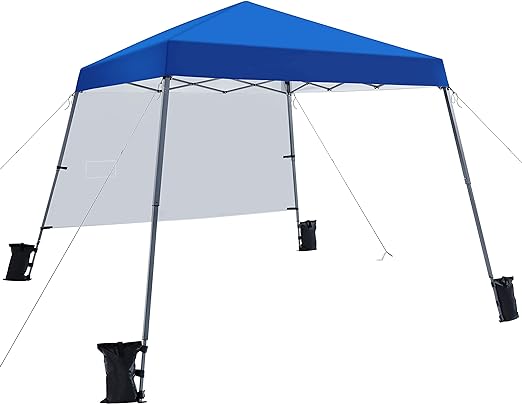 I've used this pop-up twice so far and it has by far been the best pop-up I've used. It is sturdy and spacious and shades you from the sun.