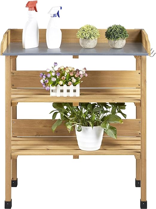 My wife wanted to change the pet litter box shelf we've had for years. This bench is designed for outdoor use but will work inside where we need it. I bought it when lumber prices were high thinking I didn't want to buy lumber that I would have to cut down. It was easier just to buy the kit.I really liked the design better than other garden shelving and still do. It was easy to finish for indoor use and it was easy to assemble. I think it is a nice unit at a reasonable price.