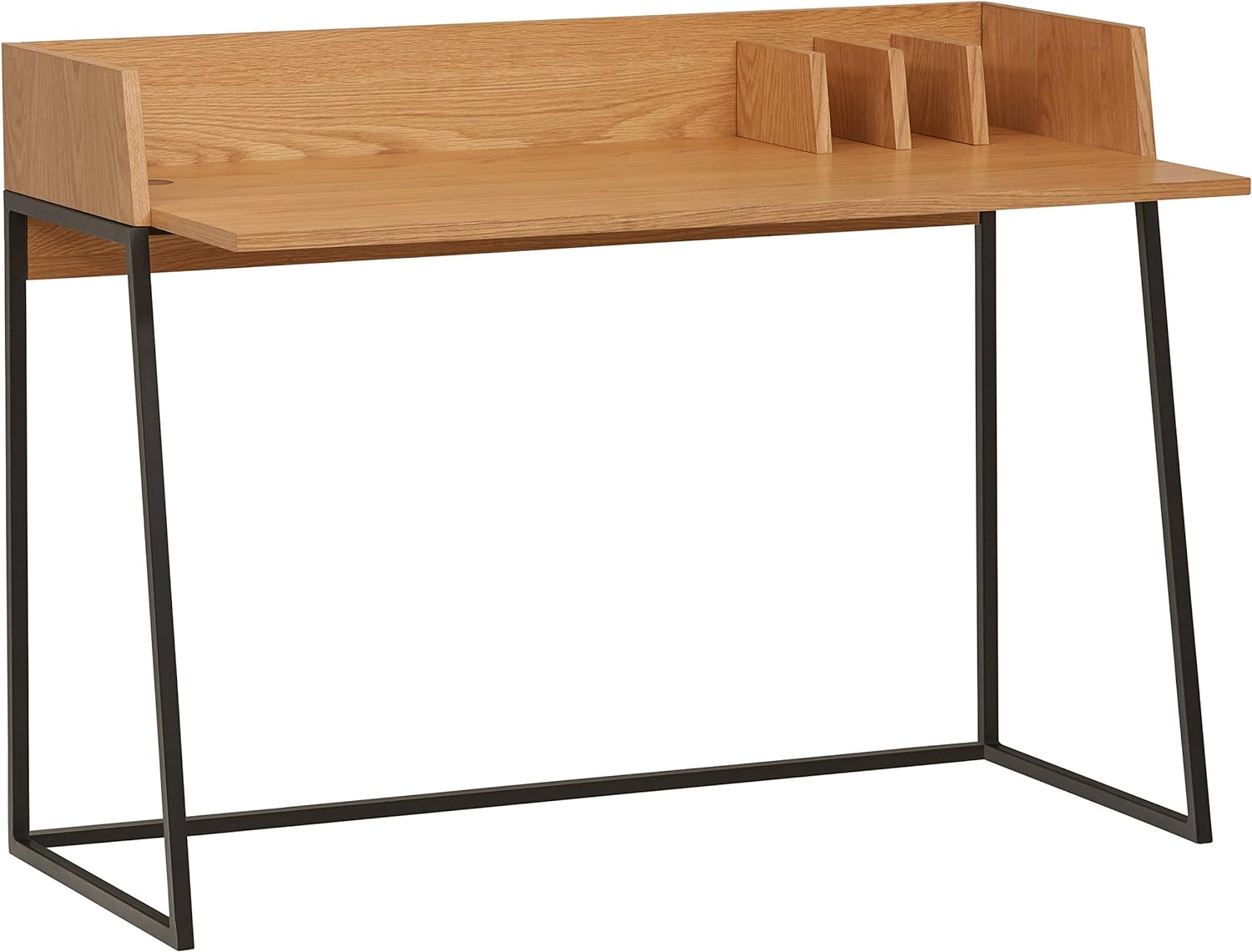 Amazon Brand  Rivet Mid-Century Desk - 35 Inch, Natural