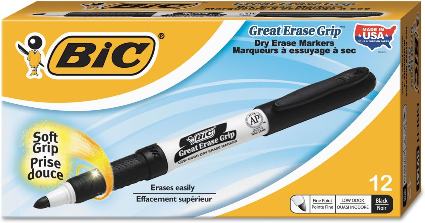 I am using these dry erase markers for laminated sheets for board games. They work very well. They are dark when writing. They are thin enough to write small enough. They do erase completely with a dry paper towel. The points dont get mushy either.