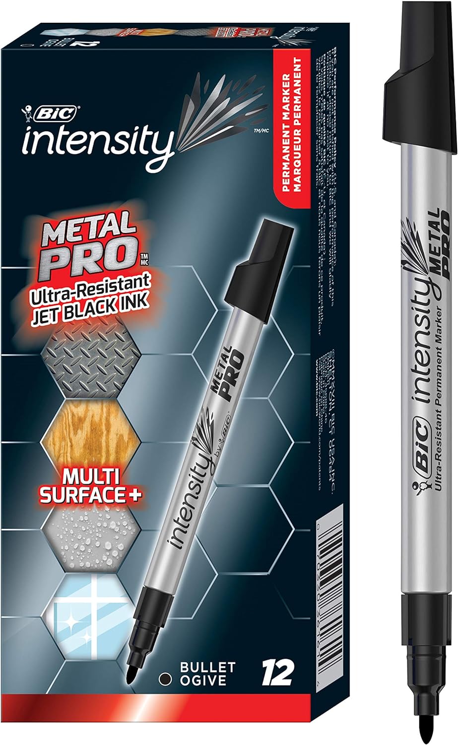 This pen is the best permanent markers and I have tried many brands. My inspector uses for his certification stickers and he said they worked great. I will continue buying theseprns. Thank you for great product.