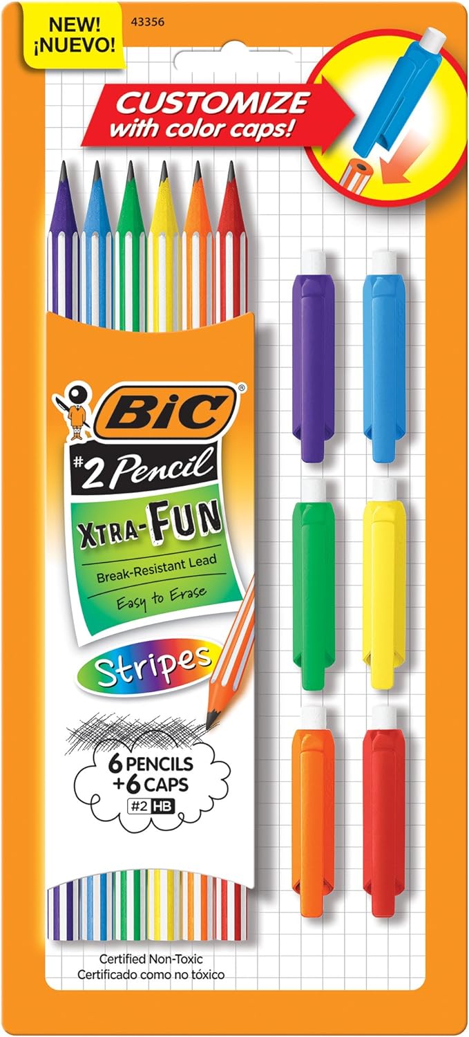 I first found these in Dollar General, then ordered these because I liked them. I mark a lot in books, these are not real heavy, easy to go back & erase if I want. The erasers seem to rub cleaner than run of the mill pencils, no grubby smears. Like the different colors. These are not rigid like regular pencils, they bend some.