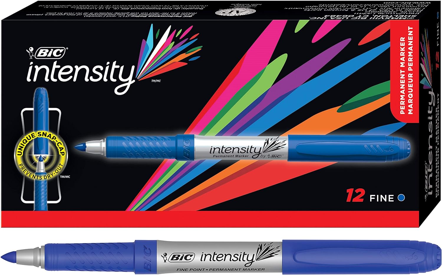 My daughter and I both enjoy using the Bic markers in our adult coloring books.The colors are true to what the cap shows. And the saturation is great. I love the color selection and the gradation this package offers.Excellent product !