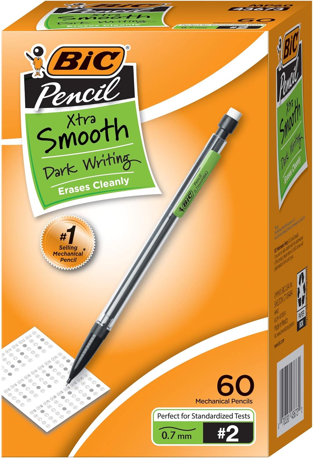 I love these pencils for teaching math. I use them for instruction by writing on a spiral notebook and projecting it with a document camera. They write so smooth! My students never have a problem seeing the writing on the wall (projector screen)! Students have been stealing them off my desk because they love them, too. I teach middle school math! (The eraser works great, too!)