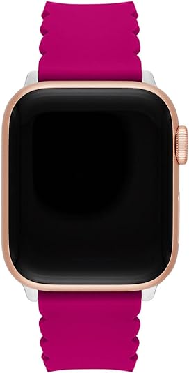  Kate Spade New York Interchangeable Silicone Band Compatible with Your 38/40/41mm Apple Watch- Straps for Apple Watch Series 8/7/6/5/4/3/2/1/SE 