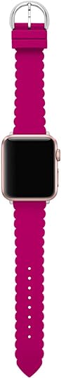  Kate Spade New York Interchangeable Silicone Band Compatible with Your 38/40/41mm Apple Watch- Straps for Apple Watch Series 8/7/6/5/4/3/2/1/SE 