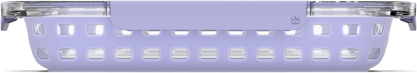 Ello Duraglass Baking Dish, 9x13-3Qt, Tropical Violet