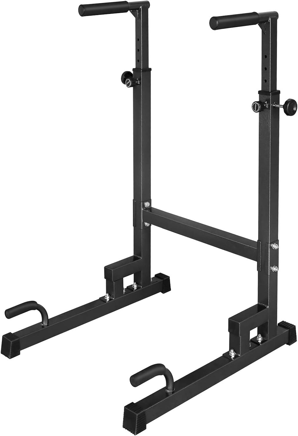 AOKUNG Dip Stand parallel bars, 550 lb capacity heavy-duty dip bar push-ups with foam handles for home or gym fitness exercises