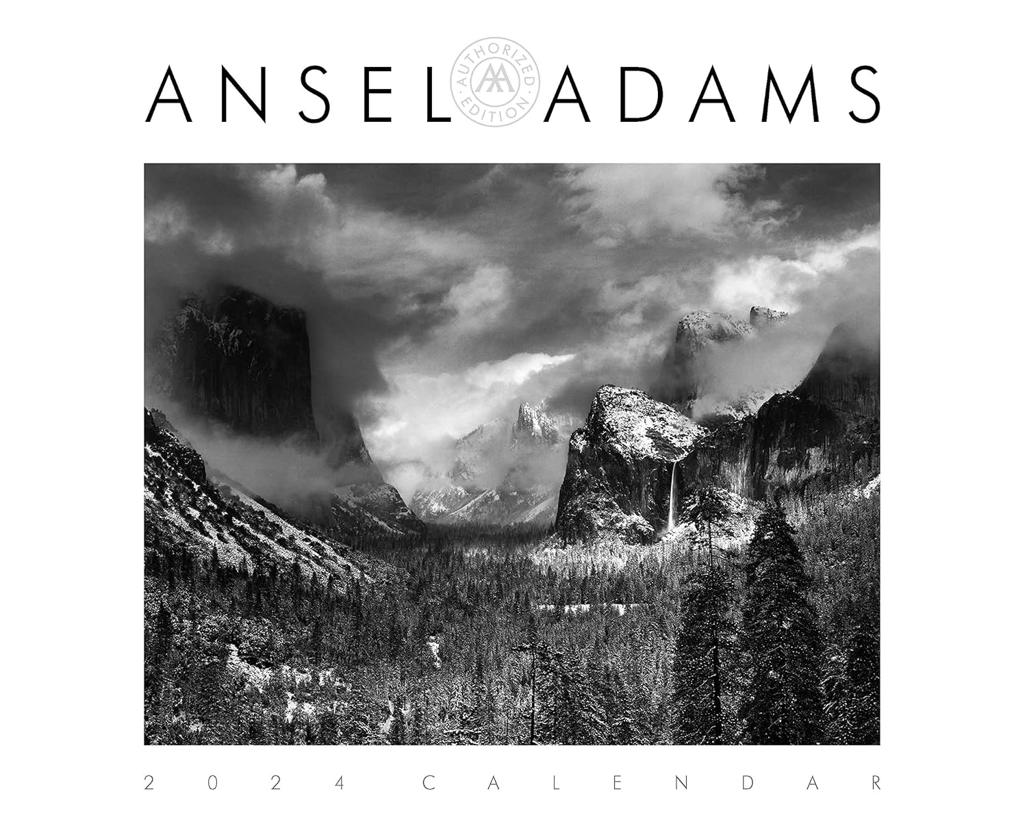 Ansel Adams 2024 Wall Calendar: Authorized Edition: 13-Month Nature Photography Collection