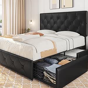 I purchased the queen size bed frame for my 23 year old daughter. The assembly was completed by myself (mom) & her. I am very impressed with the quality of the bed frame and the instructions to put together were very easy to understand. The 