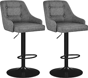 I have to say I was pleasantly surprised at the quality of these chairs given the price. I have received numerous comments on how nice the chairs look and how comfortable and sturdy they feel. This item is a great deal!!