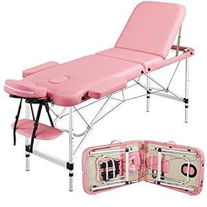 Don't use this for massage. My husband is being treated for back pain and is doing physical therapy. This table is perfect for doing them at home. No more soft bed or getting on and off the floor at 75 years old. Even I have started using it for my stretching. We leave it set up in basement room but its nice that we can fold it up if we want to move it or put it away. I got the 28 inch wide one and its nice and roomy. Very sturdy and perfect for our needs.