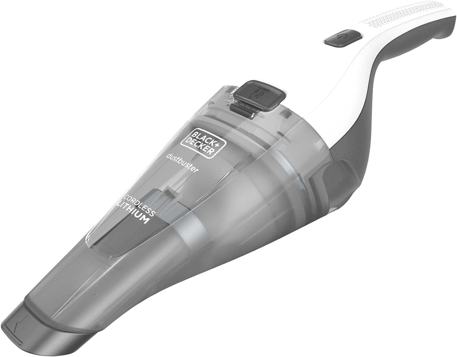 BLACK DECKER dustbuster QuickClean Cordless Handheld Vacuum, White (HNVC215B10)