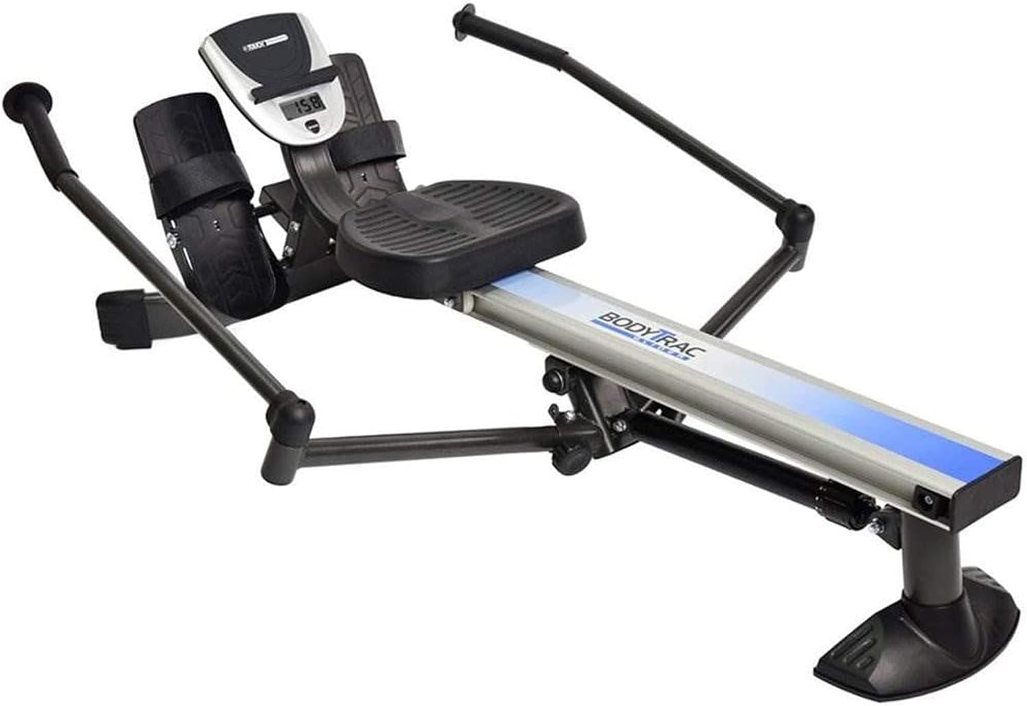 I was nervous to purchase this because there weren't any reviews at the time I purchased it. The model below this one has plenty of reviews where most of the complaints stemmed from the foot rest not being large enough and the machine being noisy while rowing. I took a chance and got this model and it seems those issues have been addressed.The machine was easy to assemble, took less than 15 mins, the only issue I had was putting the bottom part, that goes in the back, the stabilizer, on the meda