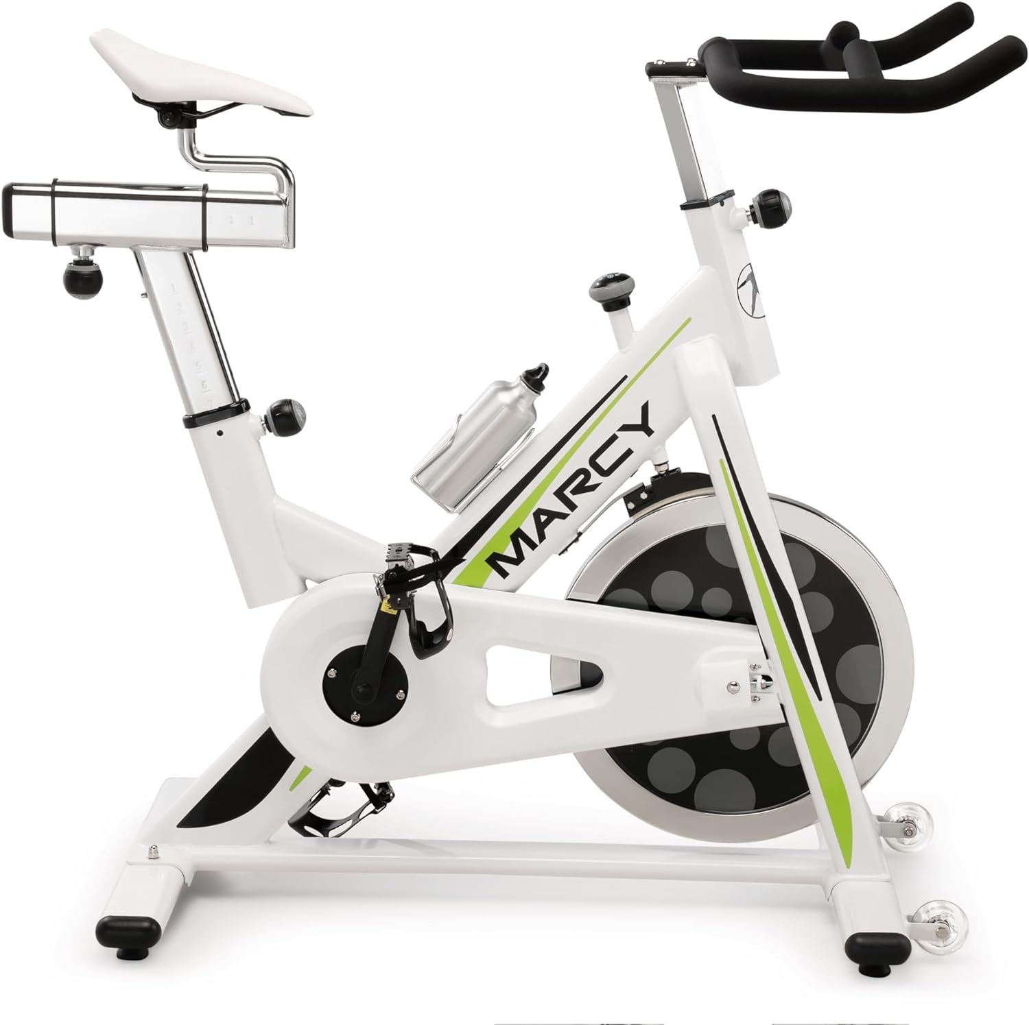 Marcy Club Revolution Bike Cycle Trainer for Cardio Exercise, Multiple Colors Available