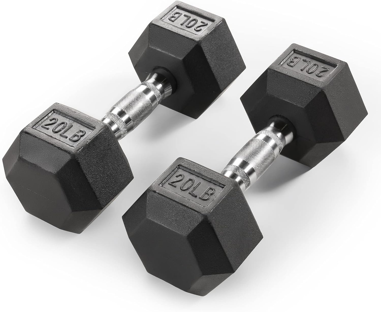 MARCY Rubber Hex Dumbbell