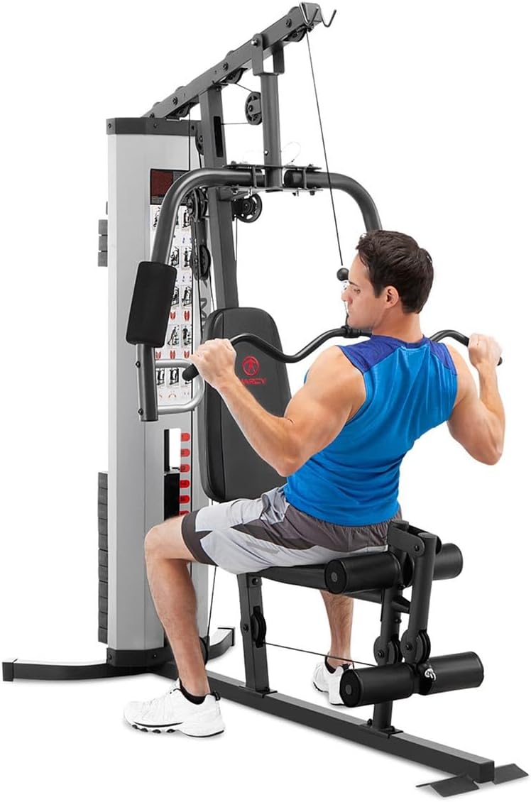 Marcy Multifunction Steel Home Gym 150lb Weight Stack Machine