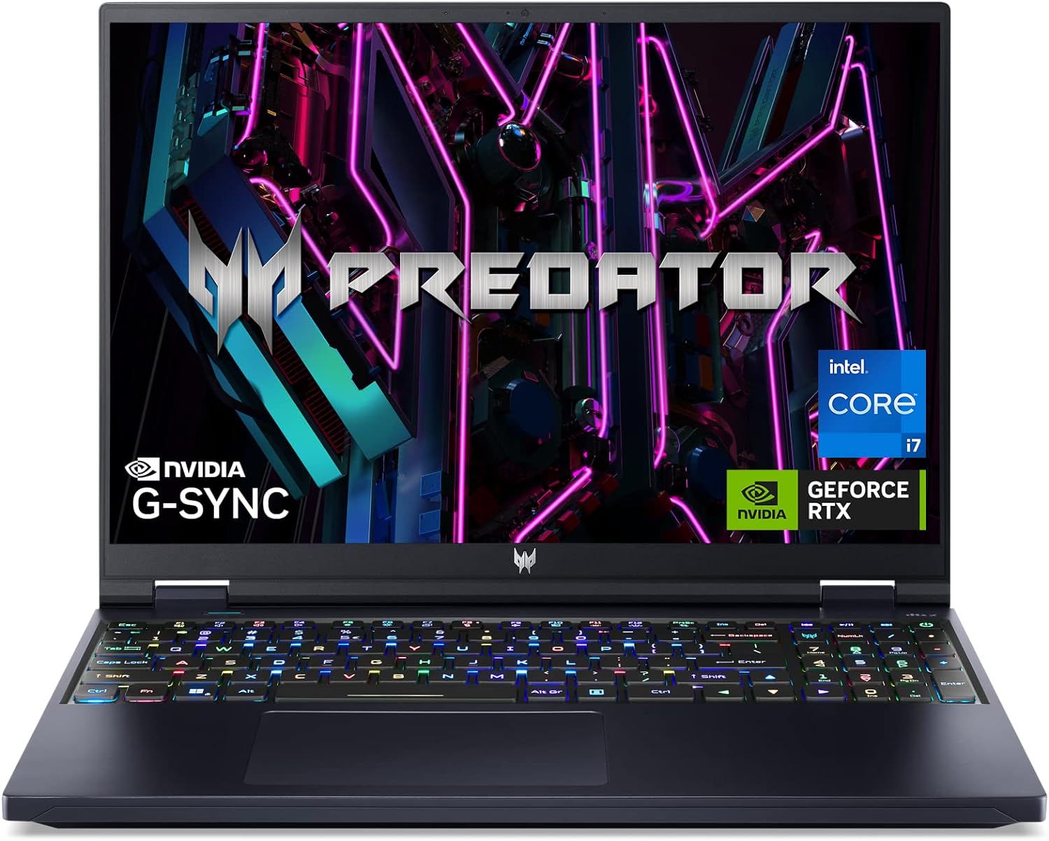 Acer Predator Helios 16 Gaming Laptop | 13th Gen Intel Core i7-13700HX | NVIDIA GeForce RTX 4070 | 16 2560 x 1600 240Hz G-SYNC Display | 16GB DDR5 | 1TB Gen 4 SSD | Killer Wi-Fi 6E | PH16-71-72YG