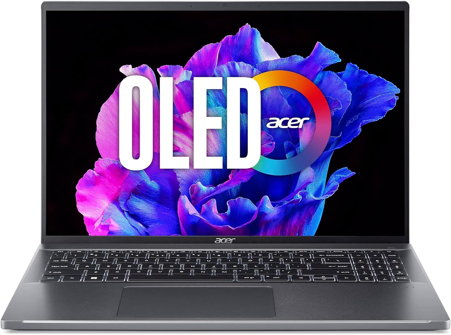 Acer Swift Go 16 Intel Evo Thin & Light Laptop | 16 OLED 3200 x 2000 120Hz 400nit Display | Intel Core i7-13700H | Intel Iris Xe | 16GB LPDDR5 | 1TB Gen 4 SSD | Killer WiFi 6E AX1675 | SFG16-71-7902