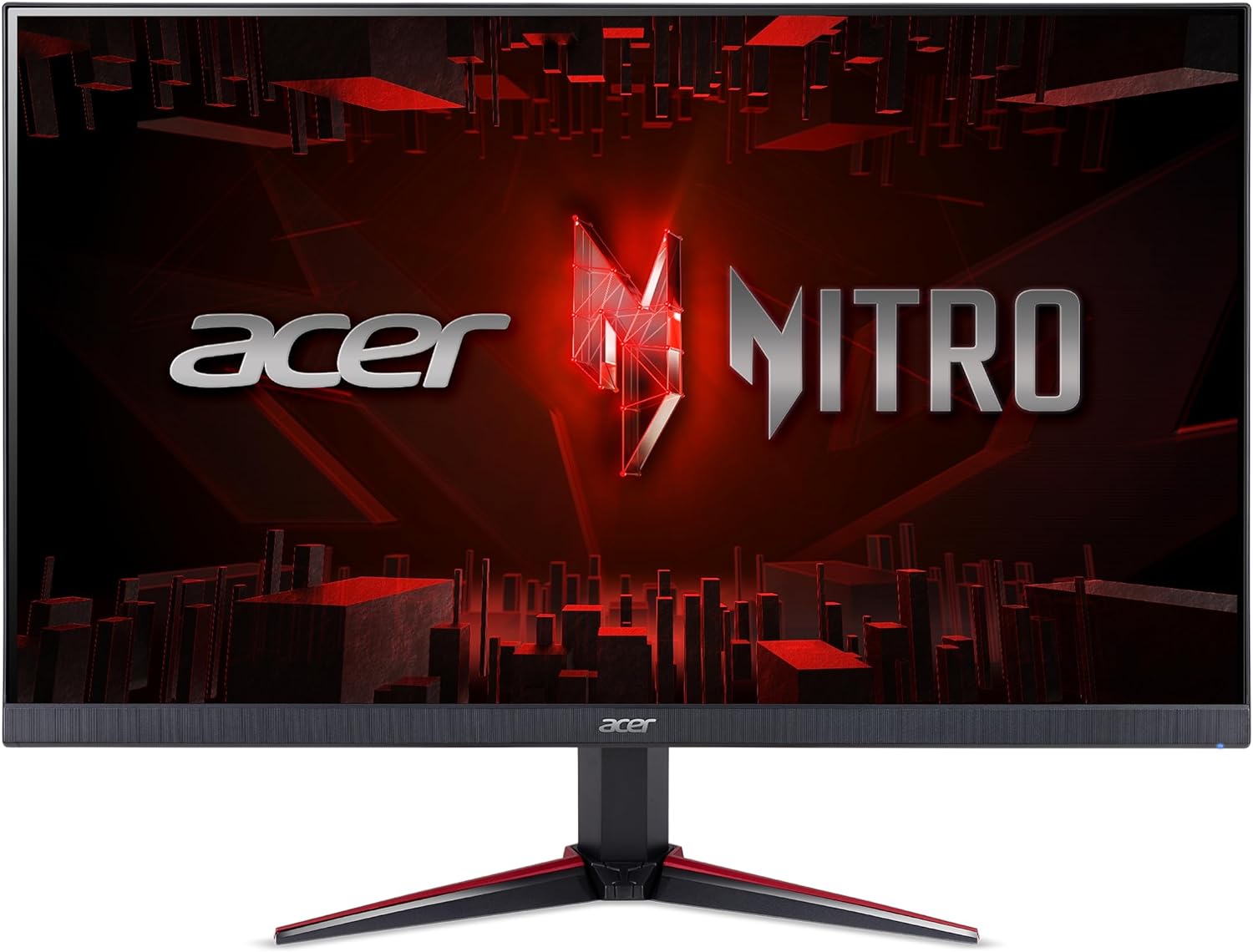 Acer Nitro 23.8 Full HD 1920 x 1080 PC Gaming IPS Monitor | AMD FreeSync Premium | 180Hz Refresh | Up to 0.5ms | HDR10 Support | 99% sRGB | 1 x Display Port 1.2 & 2 x HDMI 2.0 | VG240Y M3biip