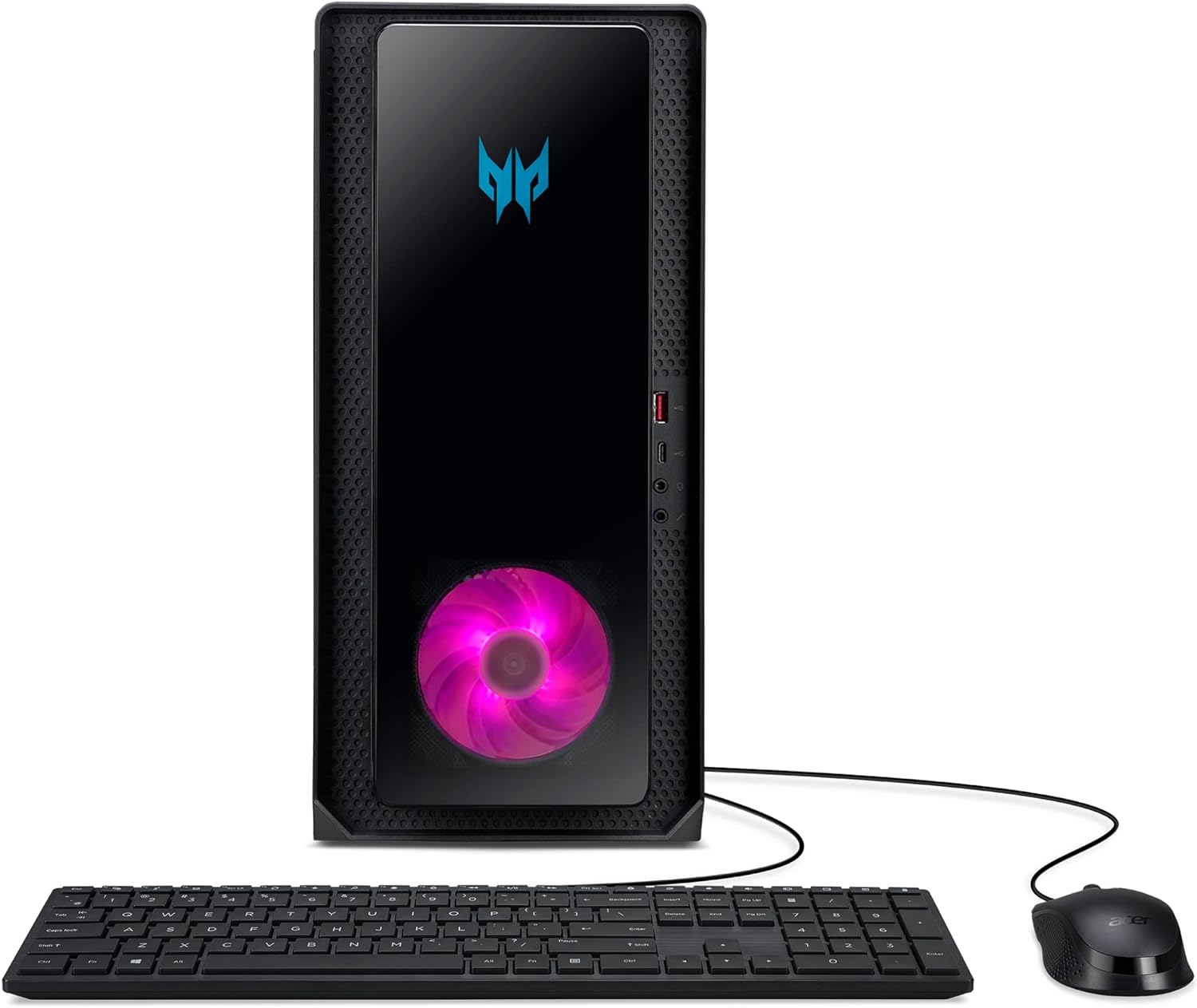 Acer Predator Orion 3000 PO3-650-UB91 Gaming Desktop 13th Gen Intel Core i5-13400F 10-Core NVIDIA GeForce RTX 3050 16GB DDR5 1TB PCIe Gen 4 SSD Intel Wi-Fi 6E Keyboard & Mouse