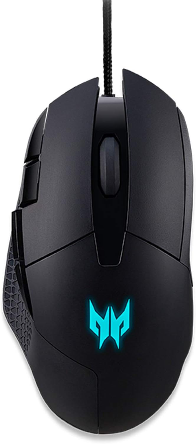 Acer Predator Cestus 315 Gaming Mouse with PixArt Sensor, Adjustable DPI & 8 Buttons Including Burst Fire