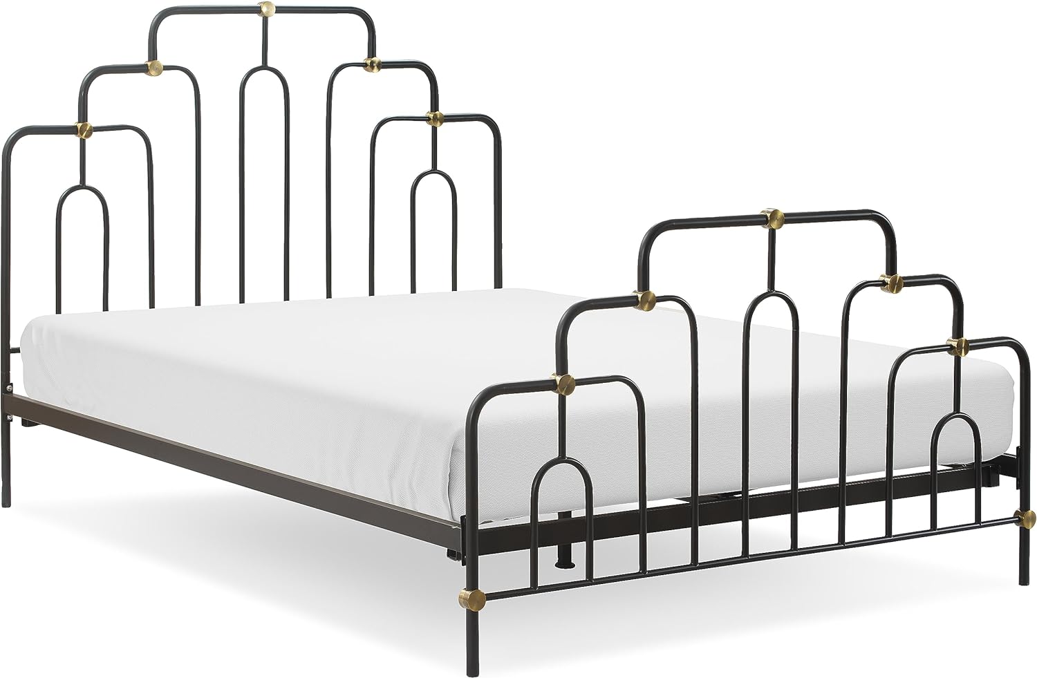 Adore Decor Astrid Queen Bed, Black