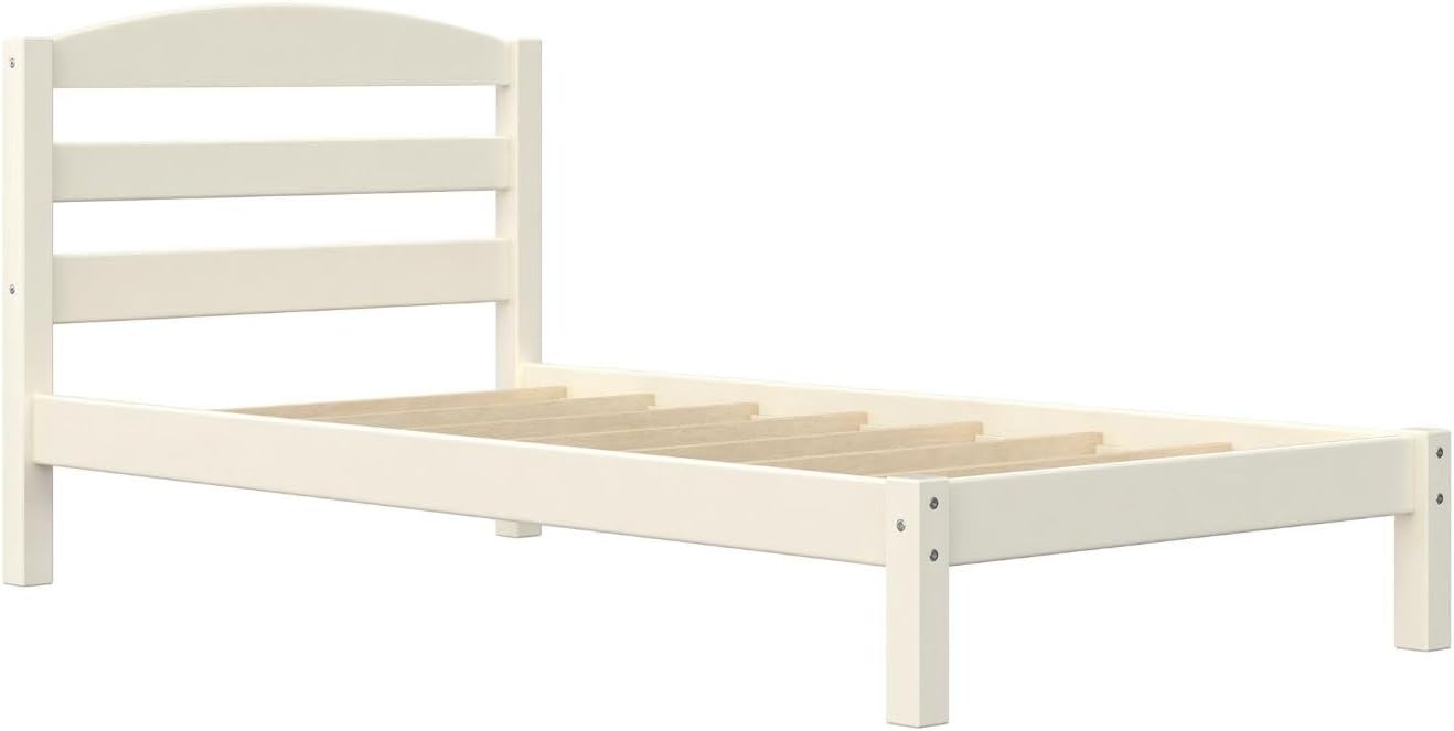 Dorel Living DA7428-W Braylon Bed, Twin, White