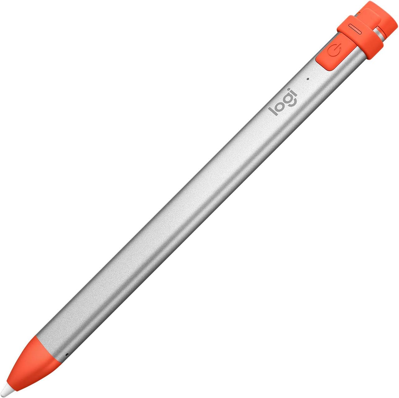 Logitech Crayon Digital Pencil for iPad Pro 12.9-Inch (5th, 6th Gen), iPad Pro 11-Inch (2nd, 3rd, 4th gen), iPad (7th, 8th, 9th and 10th Gen), iPad Air (3rd, 4th, 5th Gen), iOS 12.2 & Above - Orange