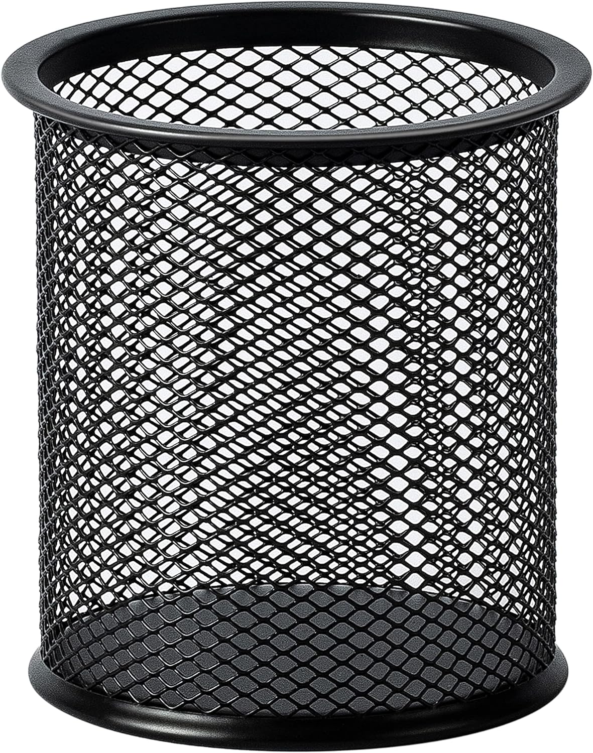 Amazon Basics Wire Mesh Pen Cup, Black