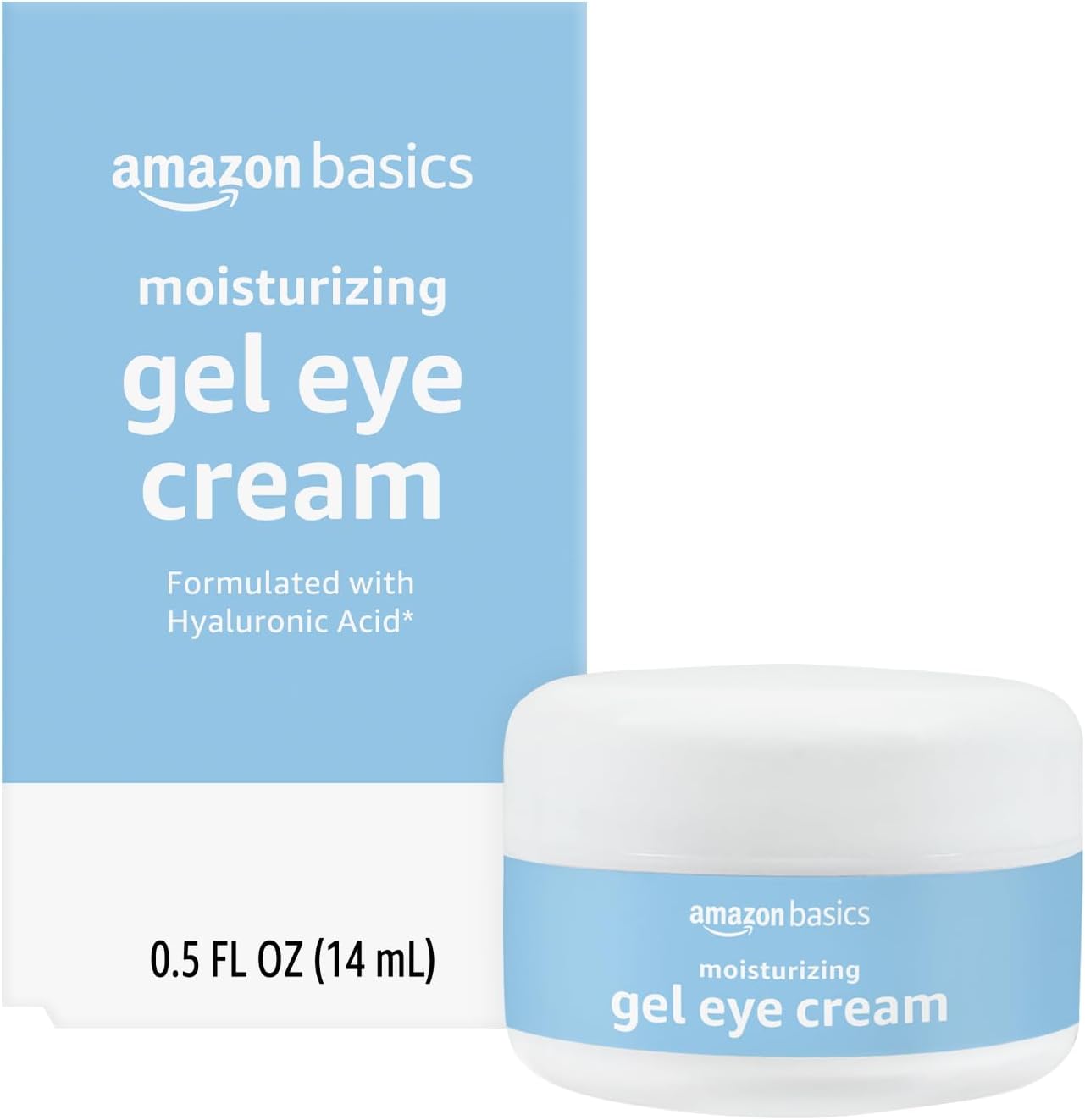 Amazon Basics Moisturizing Gel Eye Cream, 0.5 Fluid Ounces, 1-Pack