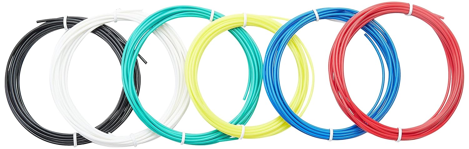 Amazon Basics 3D Pen Filament Refills, PLA, 1.75 mm, 6 Colors