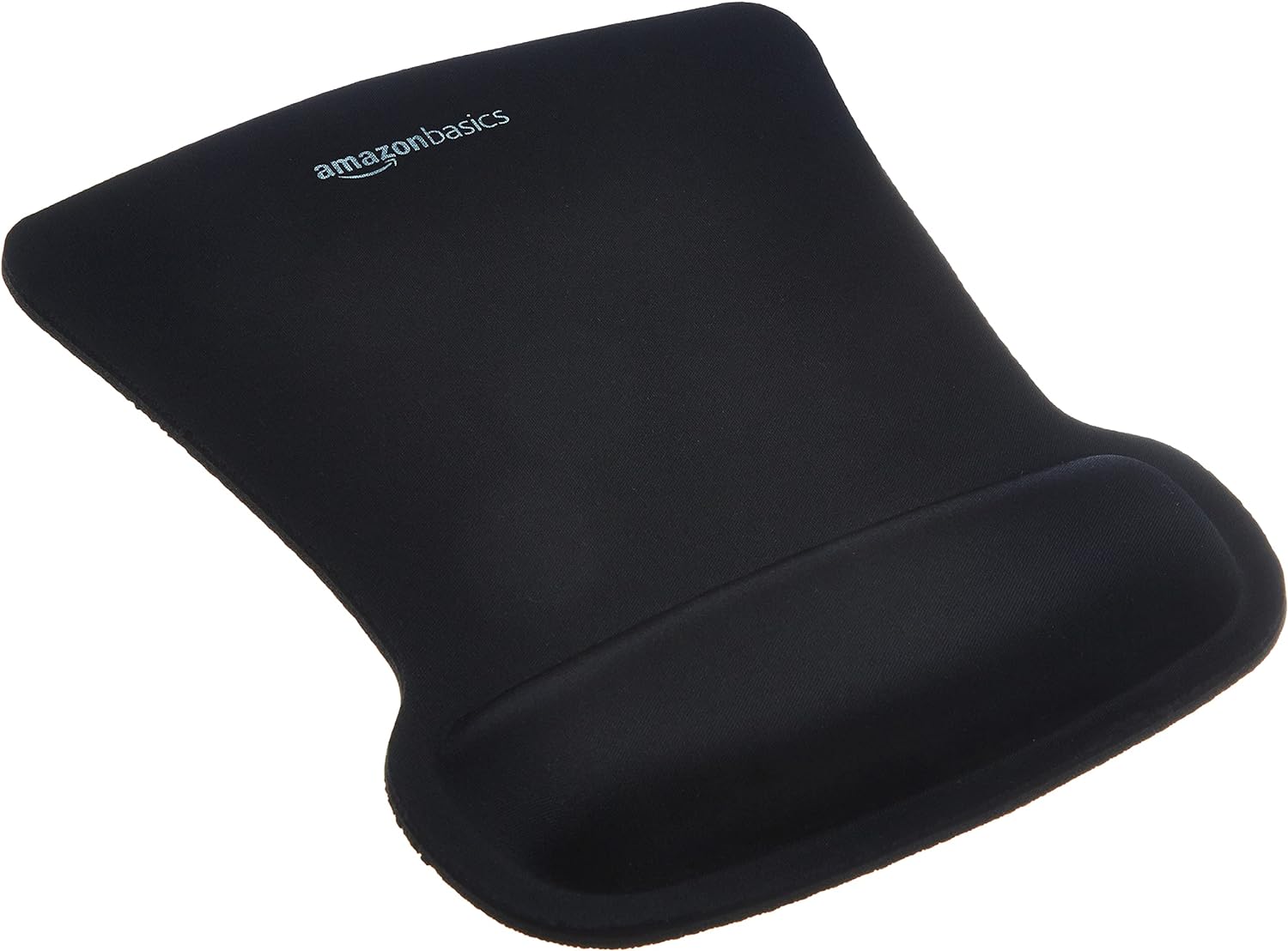 Amazon Basics Rectangular Gel Computer Mouse Pad with Wrist Support Rest, Small, Pack of 20, Black