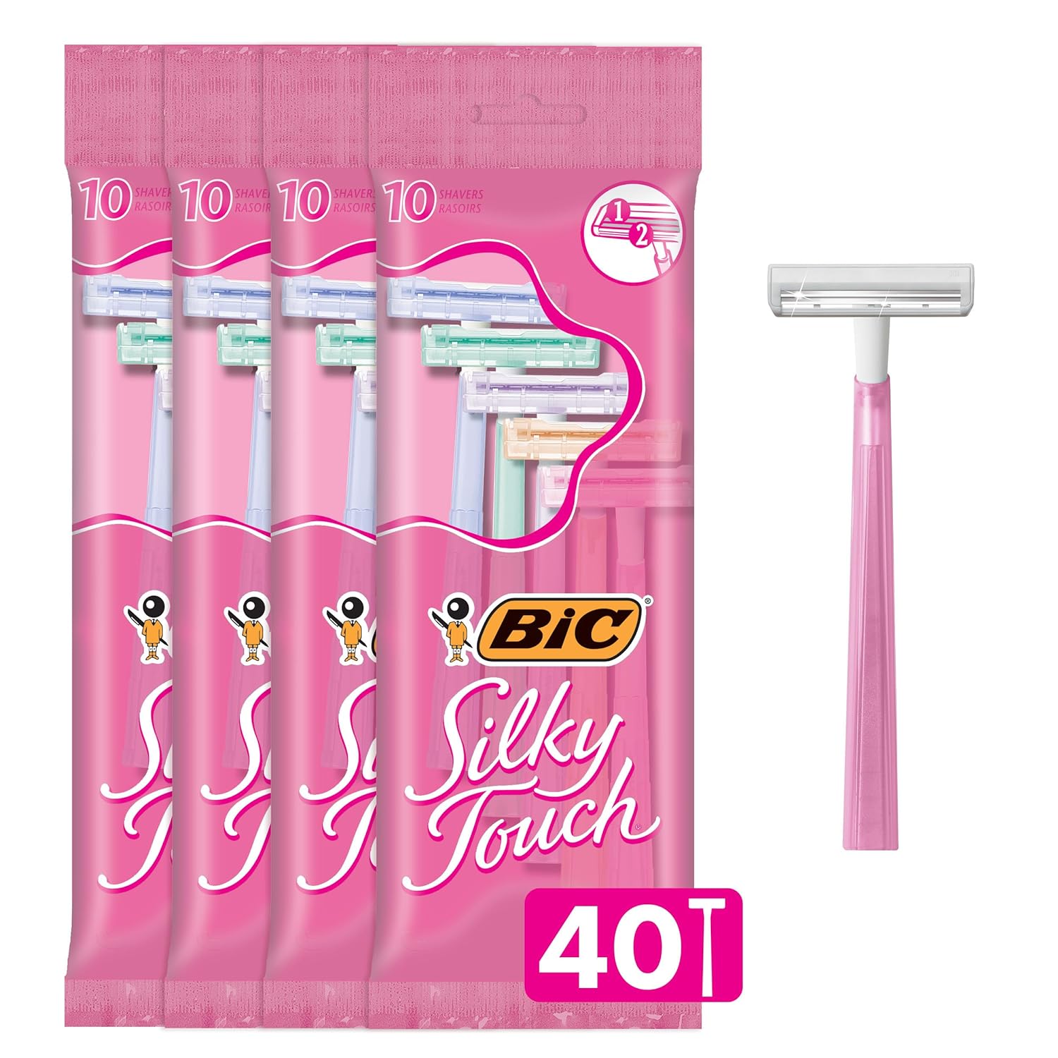 These razors always make shaving a easy and efficient process. Most razors are dull and make shaving a hassle, but BIC hairs dont stand a chance. Great product
