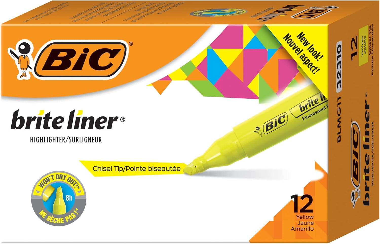 Works like a highlighter should!! Inexpensive and comfortable to hold.