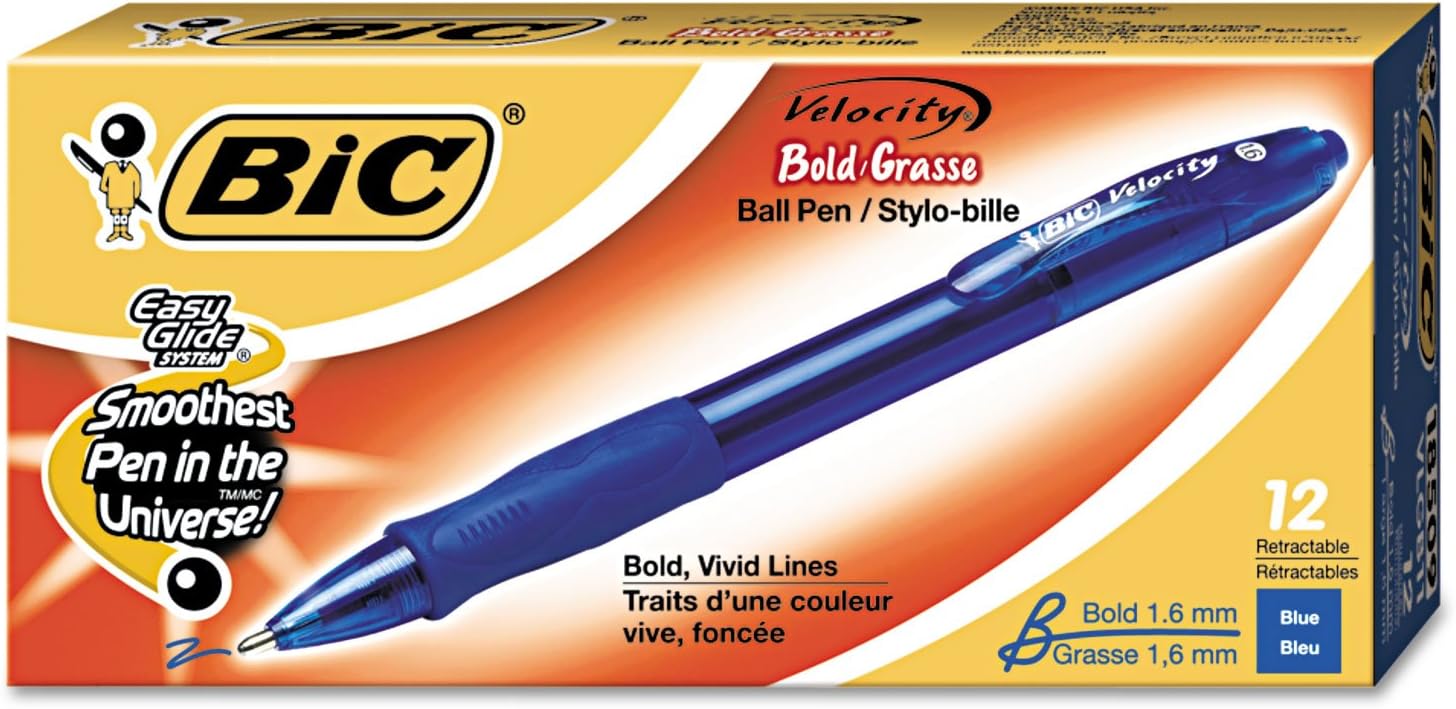 These are the best pens Ive found in the past decade. I am extremely picky because Im a lefty and a contractor that uses writing utensils on job sites from plans to wood measurements with a subcontractor to even contracts. My biggest problem for over 50 years have always been the thin tips I can break off, not get any ink from to the tip breaking entirely but once my daughter showed me these 1.6mm pens exists I havent been able to use anything else. I love the blue ones because I typically li