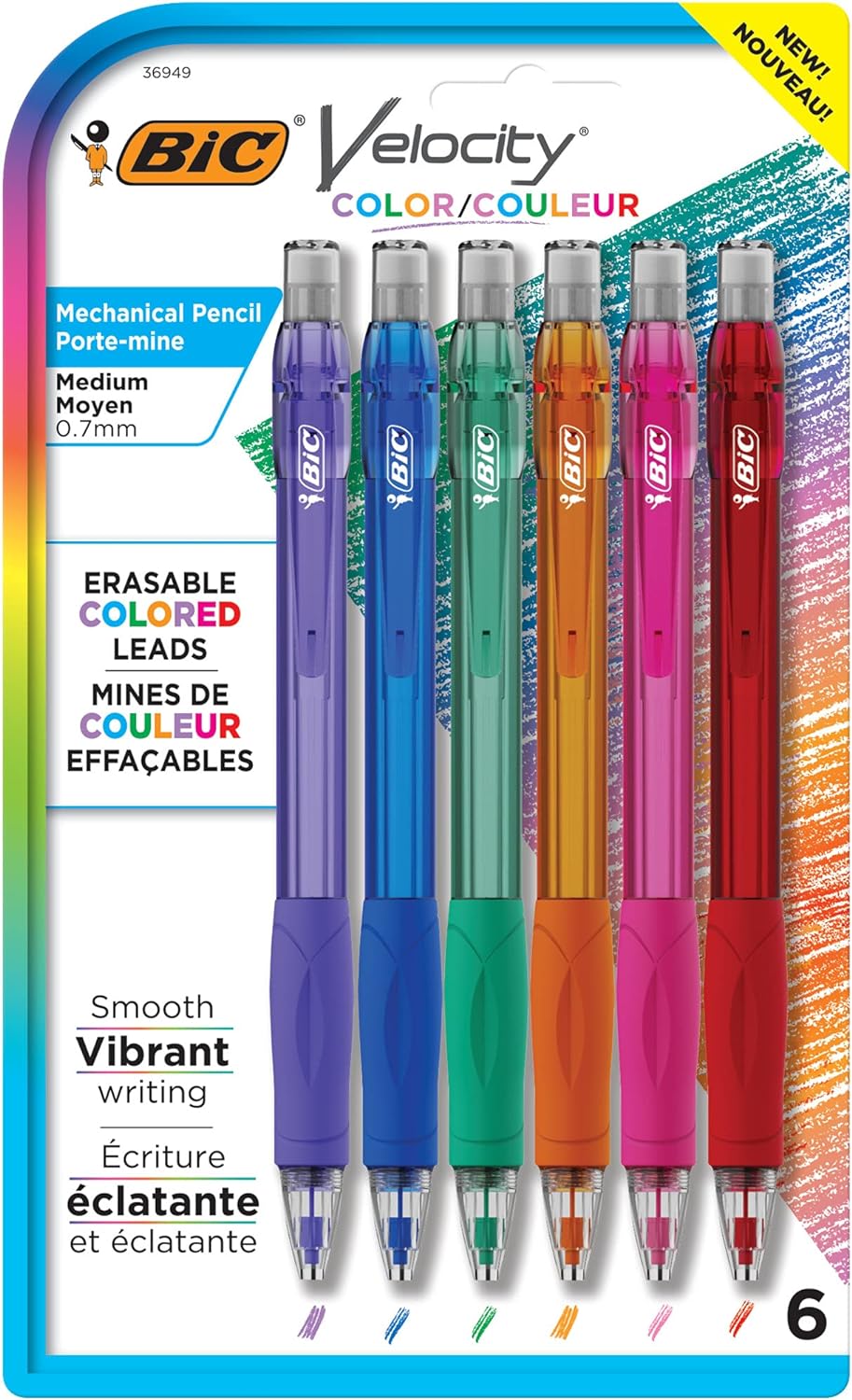 I had gotten this product to help me to organize my notetaking for my classes. The only thing is that where the lead in a normal 0.7 mechanical pencil does not break, these colored pencil leads break very easily. Sort of disappointed about that. The color on the other hand is awesome when it does hold up but that is very short-lived.