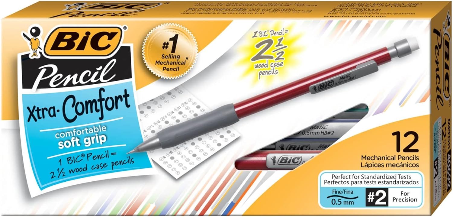 These are harder to find than they use to be. I only like .5 mm, so I don't mind paying a bit extra for it. These are the cheapest I could find, and they're great. The erasers erase cleanly and the grip is comfortable. No complaints.