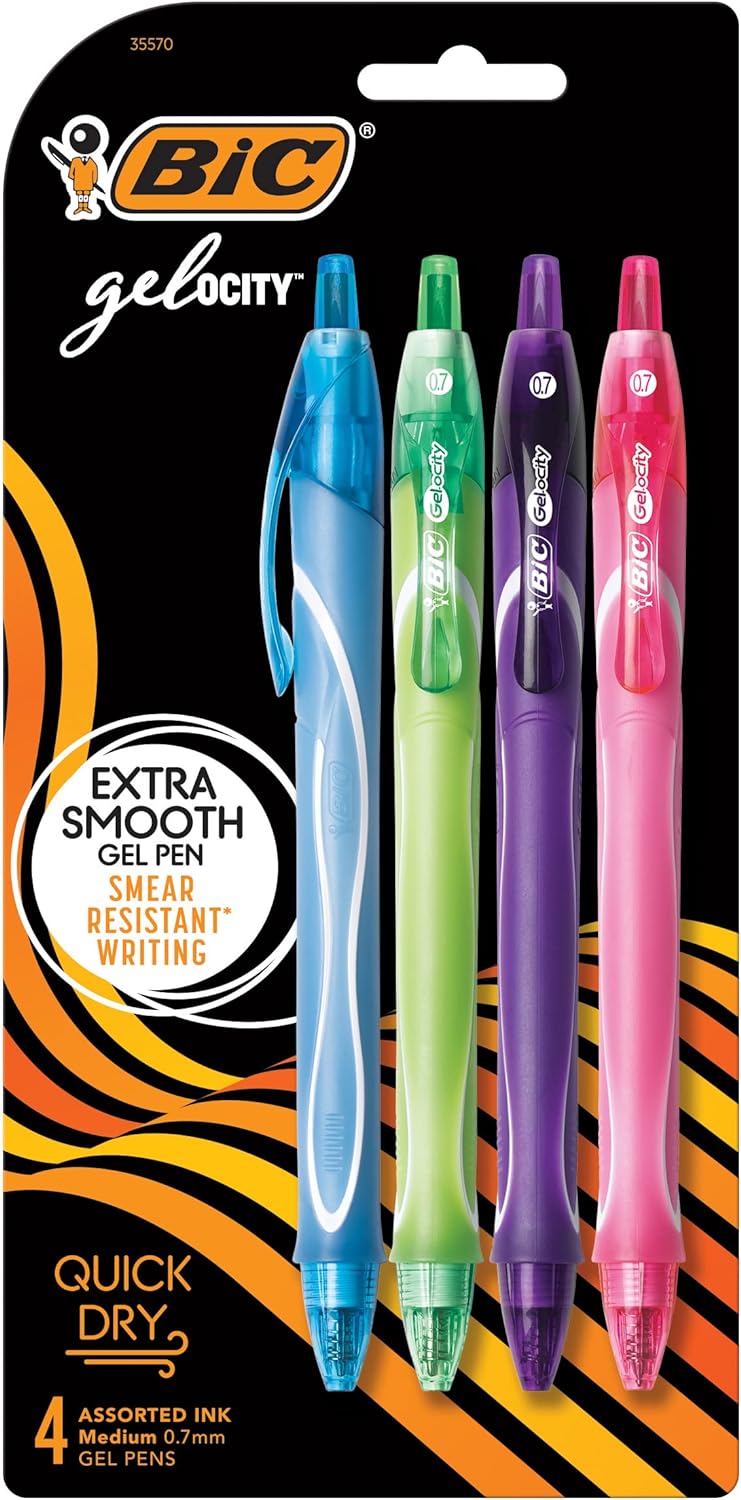 Great pens but ink color varies. Was hoping for aqua, light green, purple and pink (like photo) but received black, dark blue, red and dark green instead.