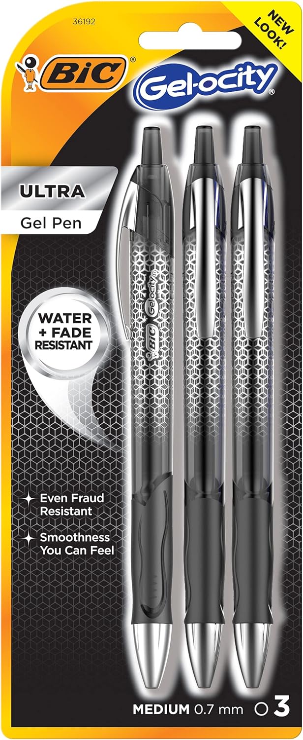 My favorite pens! So smooth and dark and no smear.