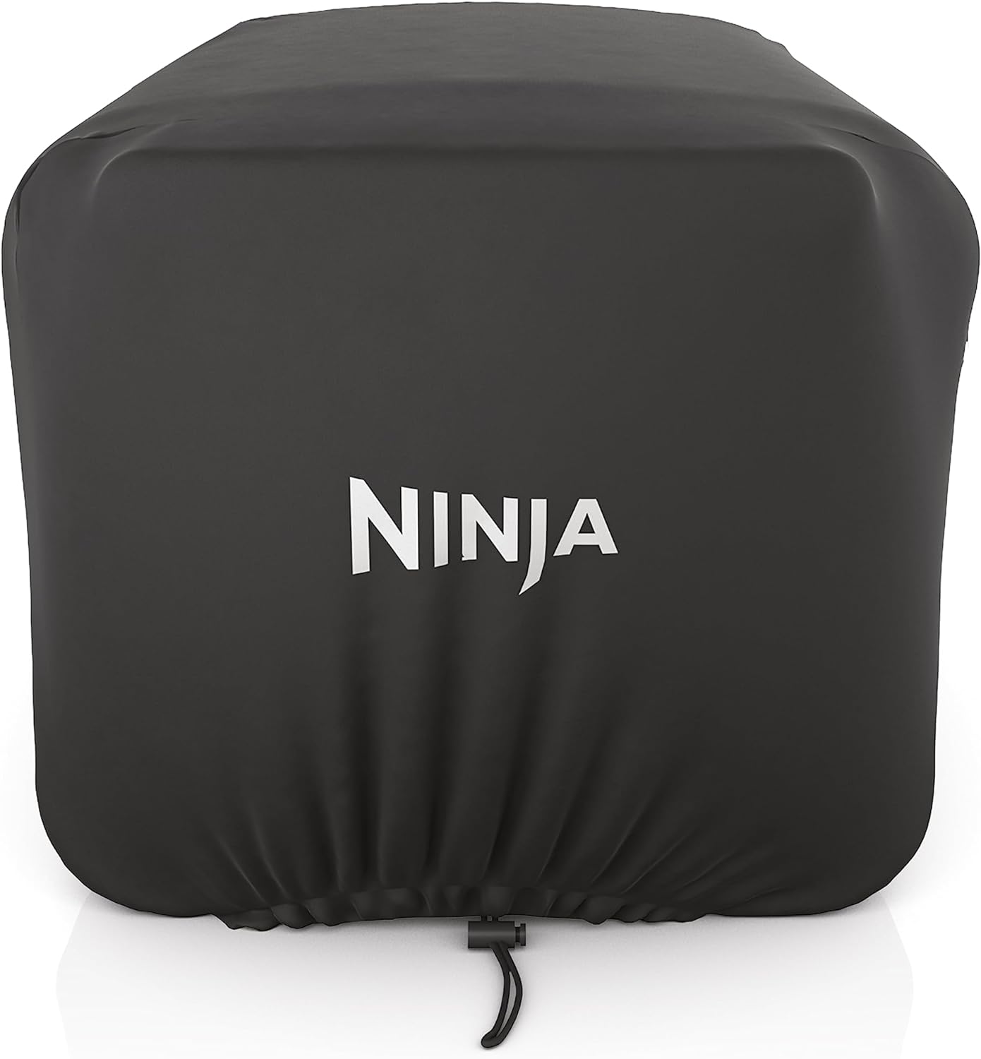 Ninja XSKOCVR Premium Cover, Compatible Woodfire Outdoor Oven (OO100 series), Adjustable Drawstrings, UV and Water-Resistant, Lightweight, Black, 18.9'' x 17.9'' x 15.16