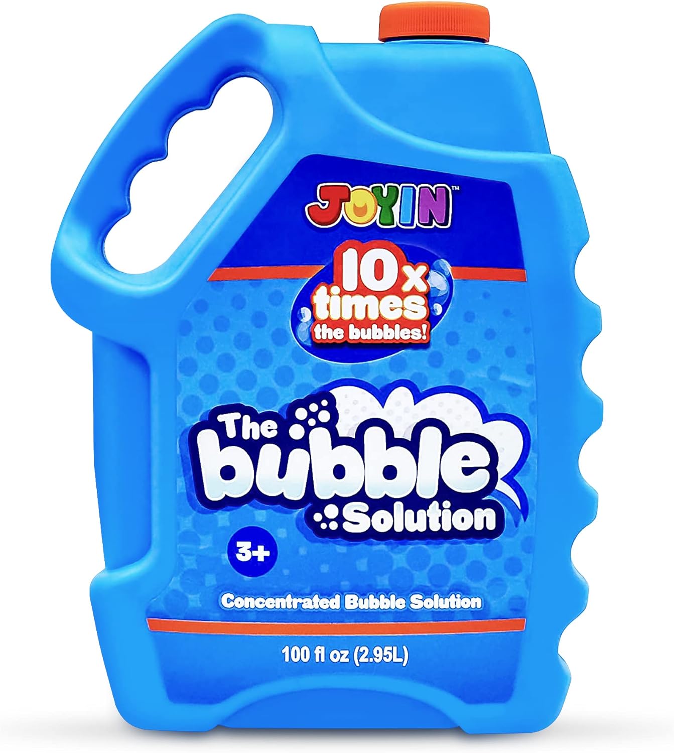 JOYIN 100 Oz Concentrated Bubble Solution (up to 8 Gallon) for Large Party in Summer Celebrations, Party Favor, Bubble Summer Toy, Classroom Prizes, Easter (Blue)