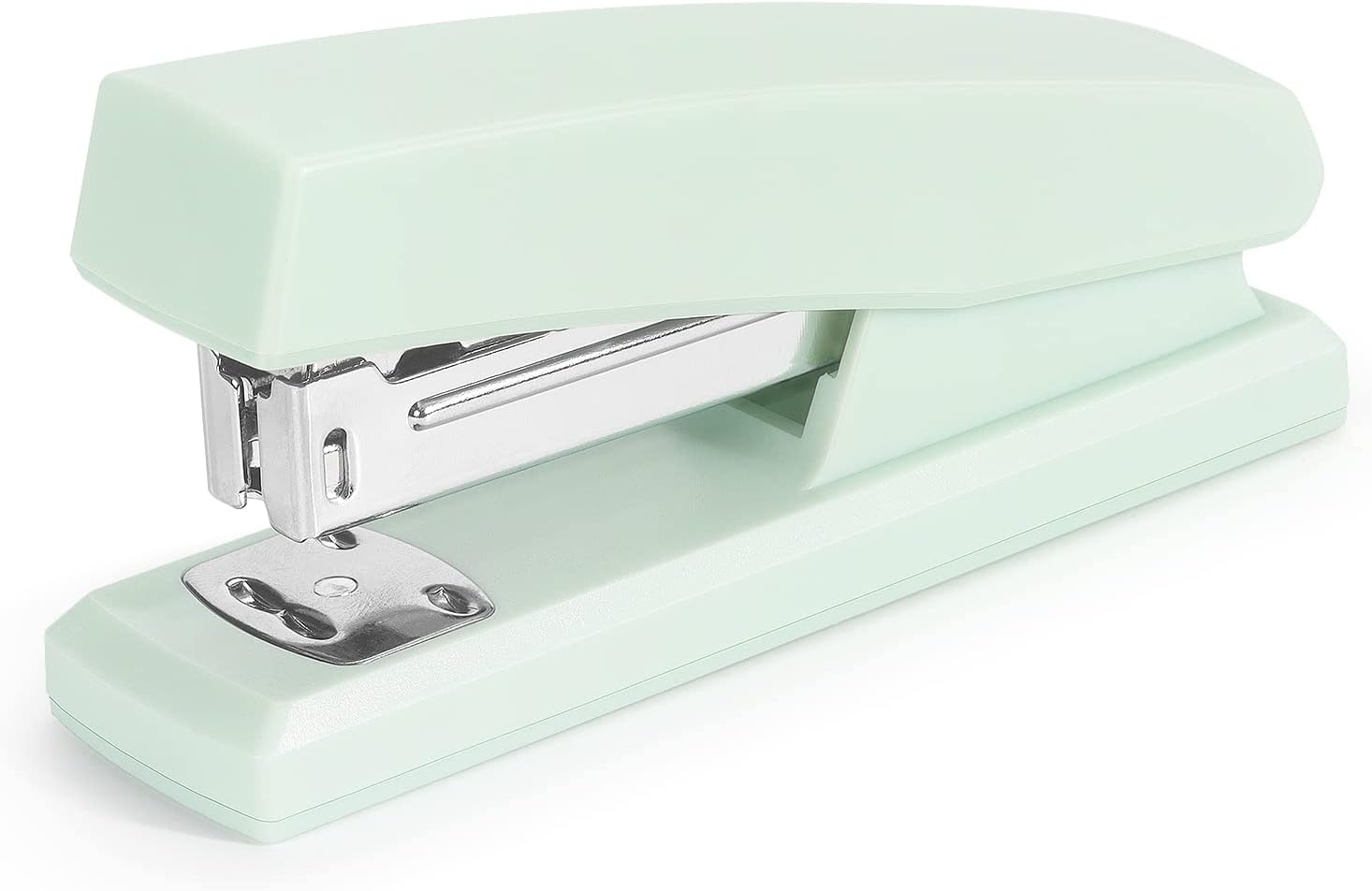 Stapler, Office Stapler, Stapler for Desk Portable Durable Staplers Office Supplies (Green)