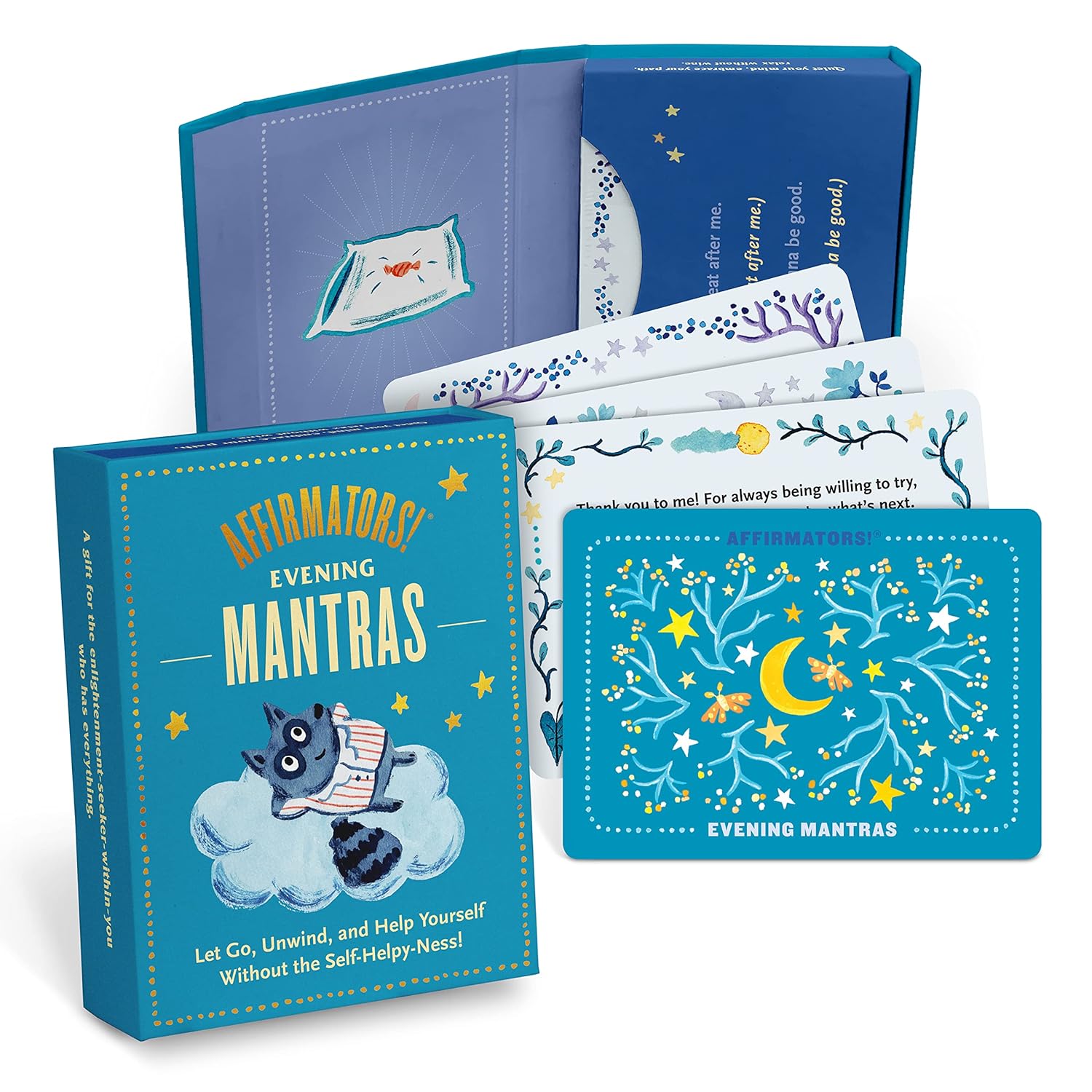 Affirmators! Mantras Evening Night Affirmation Cards Deck (30 Cards) Cards  October 1, 2020